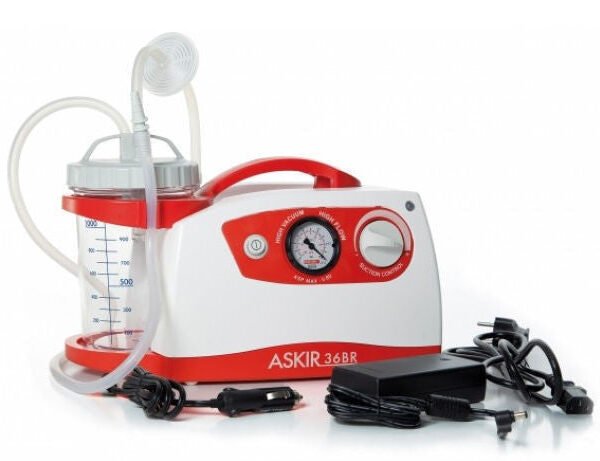 Askir 36BR Portable Suction Unit (with Rechargeable Battery)