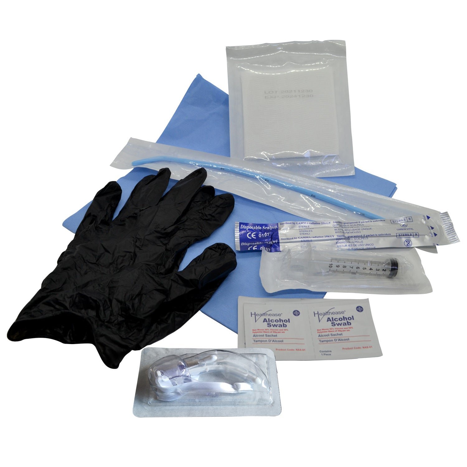 Bougie-Assisted Surgical Cricothyroidotomy Kit Bougie-Assisted Surgical Cricothyroidotomy Kit