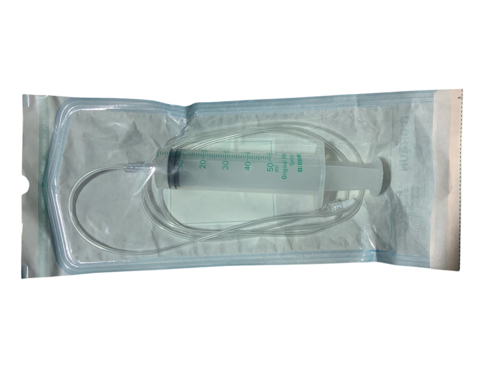 Braun 50ml Clear Luer Lock Syringe with Extension Set Braun 50ml Clear Luer Lock Syringe with Extension Set