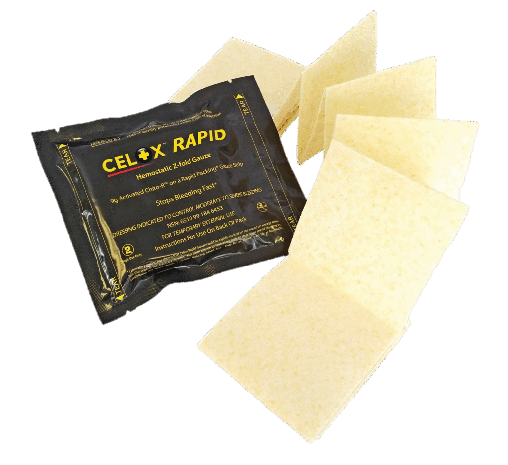 Celox Rapid Gauze - Z-Fold