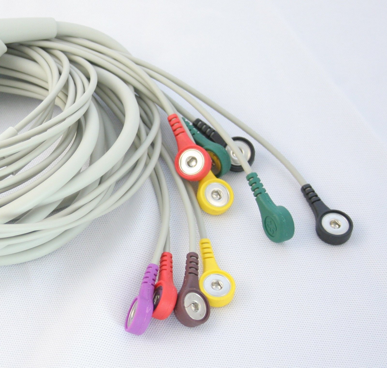 Contec 10 Lead ECG Cable (Button Type) Contec 10 Lead ECG Cable (Button Type)