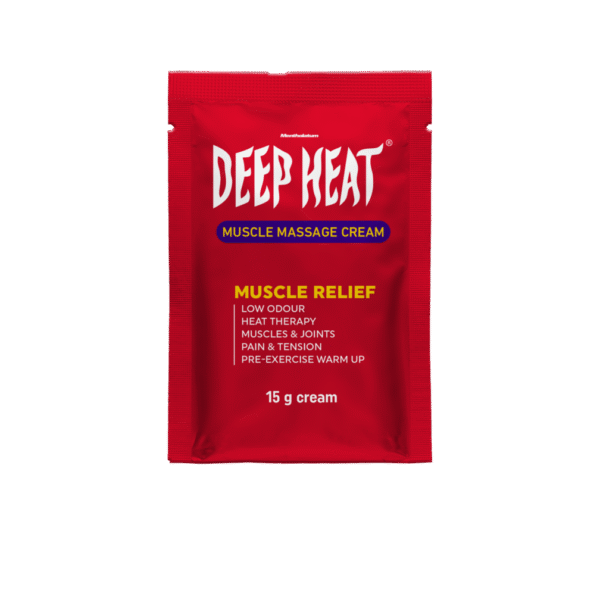 Deep Heat Muscle Massage Cream 15g