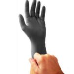 Examination Gloves Nitrile Powder Free - Black - 100/Box