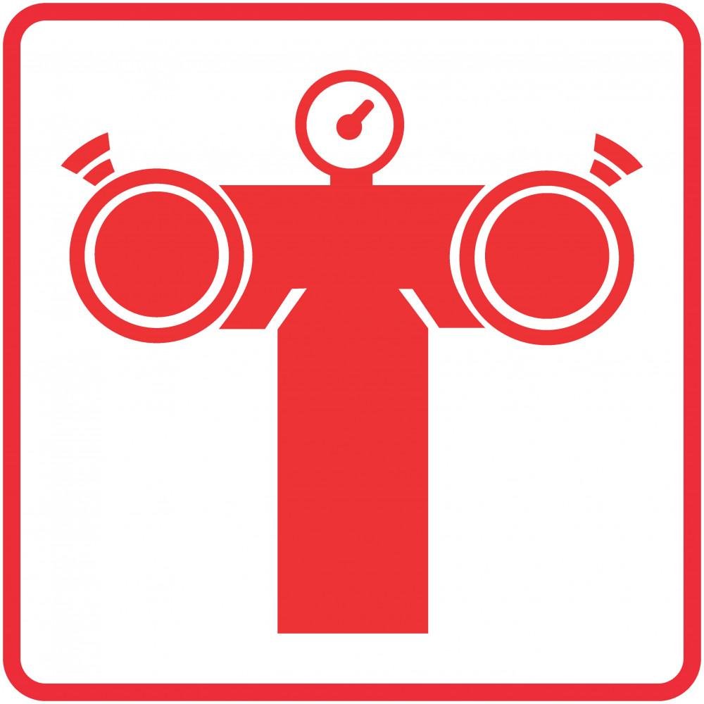Fire Pump Connection safety sign