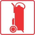Fire Trolley safety sign