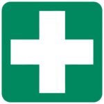 First-Aid Equipment safety sign