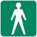 Gents Toilet safety sign