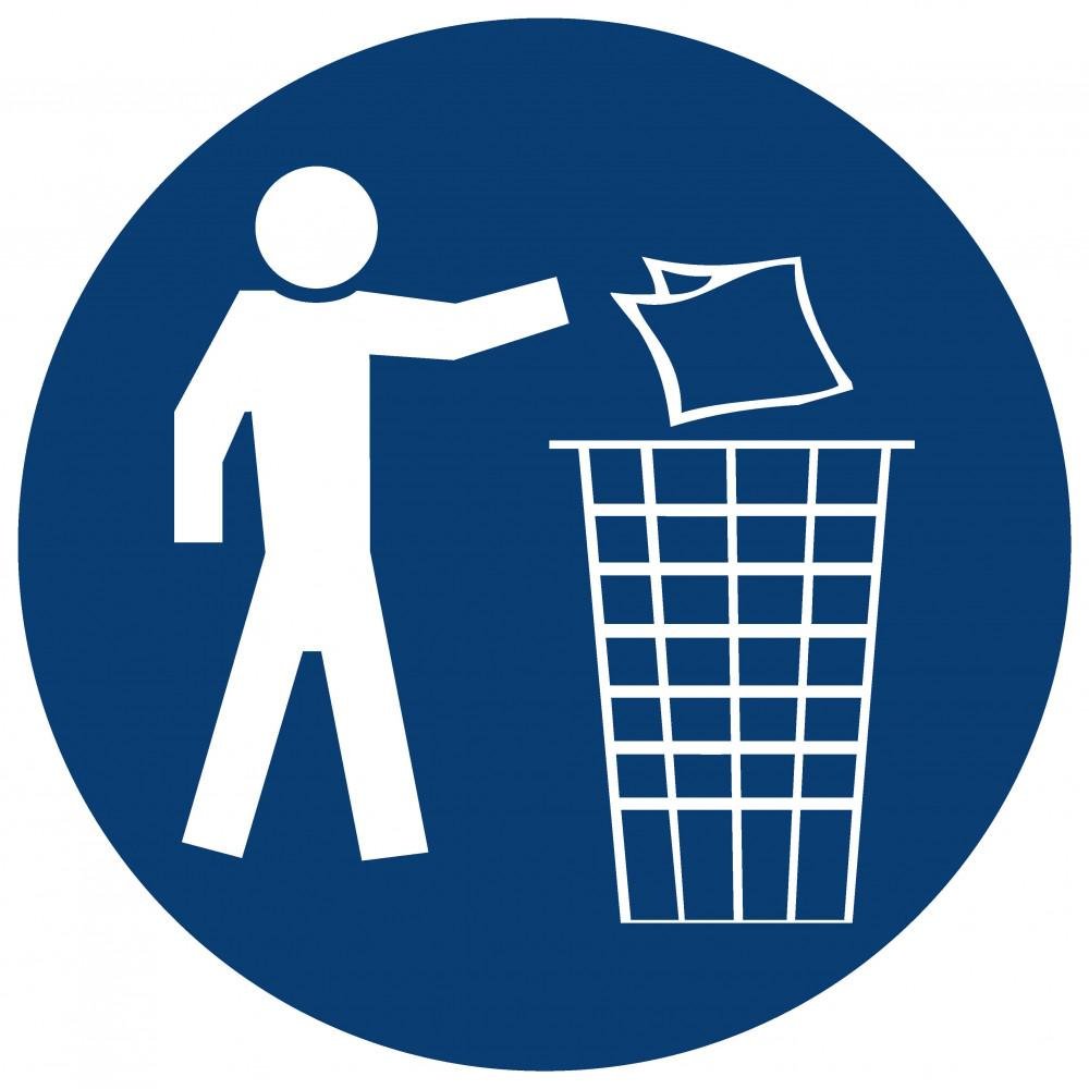 Keep Area Clean safety sign Keep Area Clean safety sign