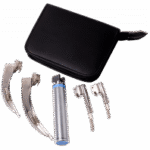 LED 4 Blade Laryngoscope Set