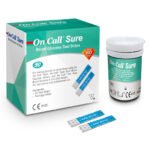 On Call Sure Glucometer Test Strips (50/Vial)