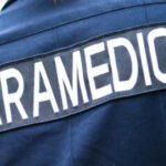 Paramedic Print on Back of Jacket/Jump Suit