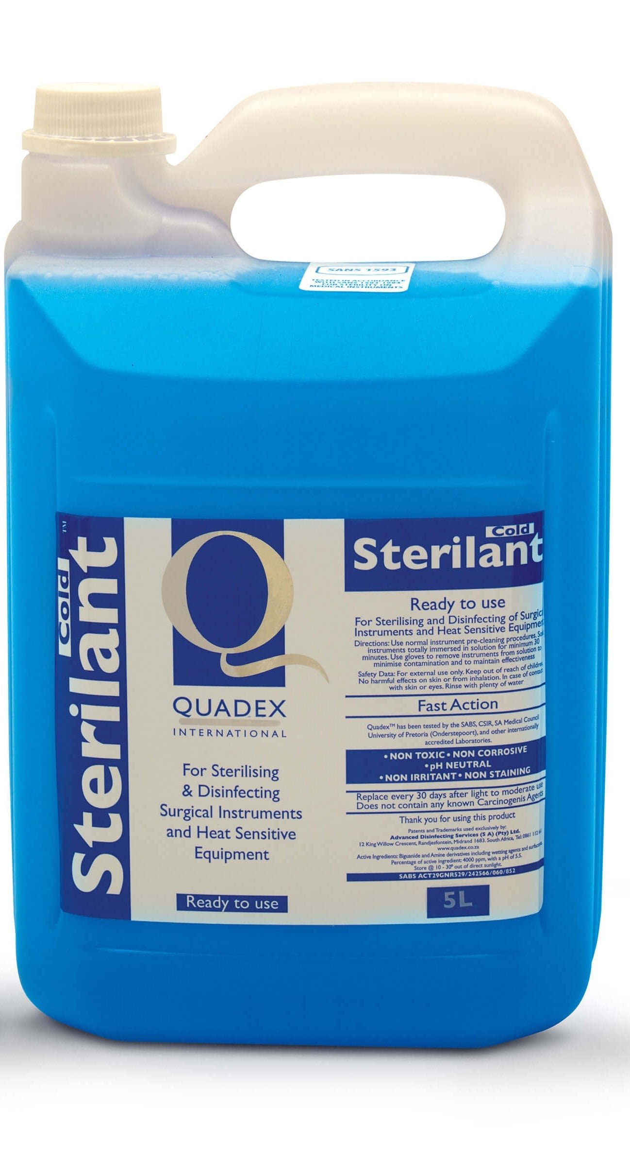 QX Cold Sterilant 5L QX Cold Sterilant 5L