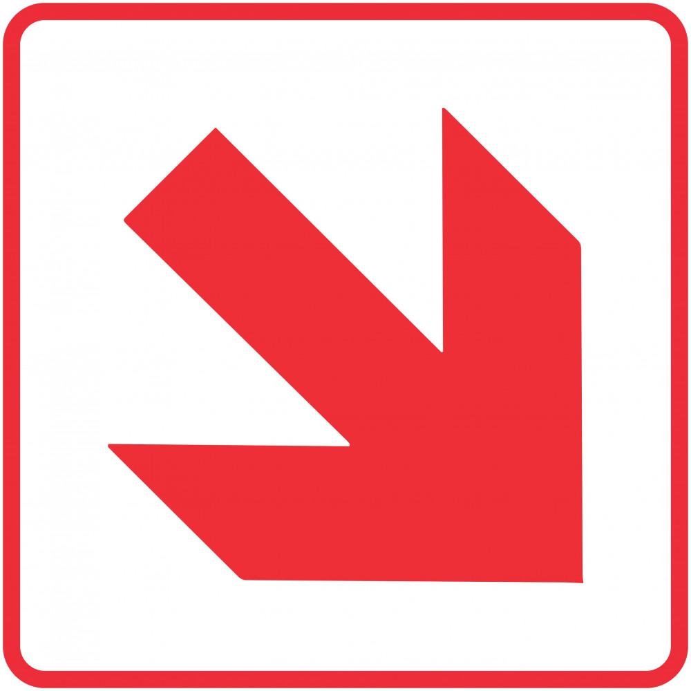 Red Arrow - Location of Fire Fighting equipment safety sign Red Arrow - Location of Fire Fighting equipment safety sign