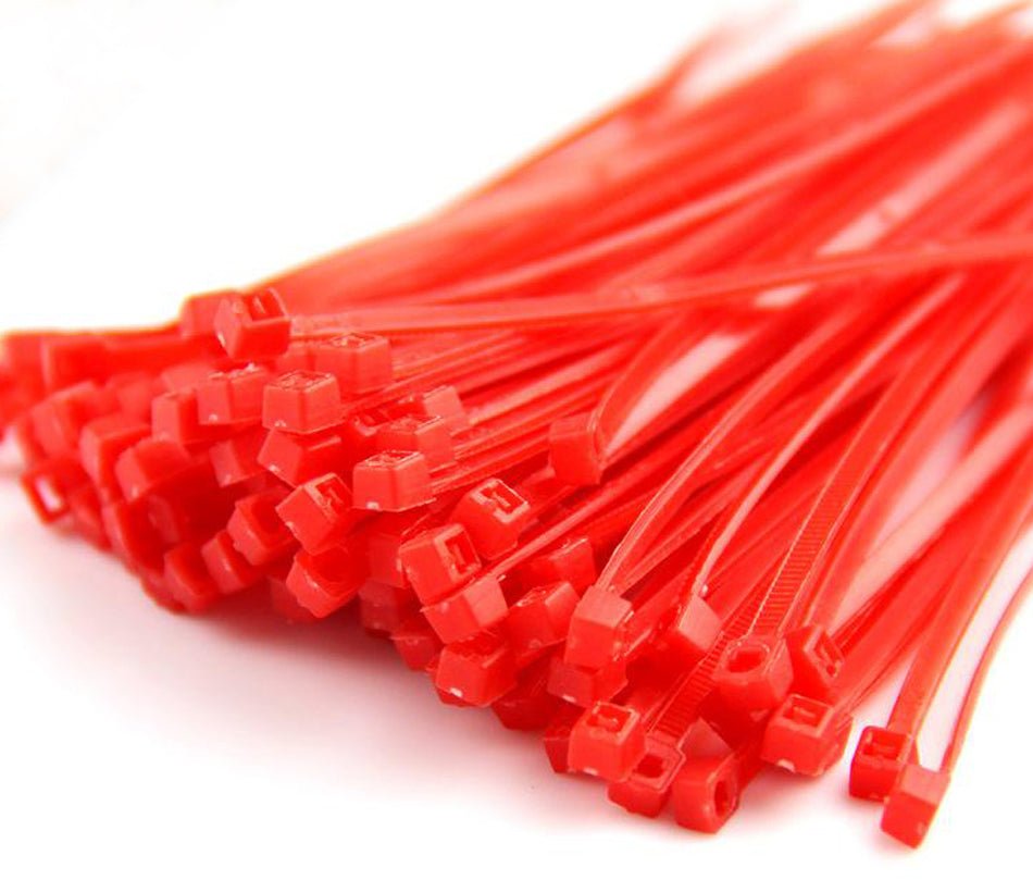Red Cable Ties (100/Packet) Red Cable Ties (100/Packet)