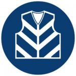 Reflective Jacket Shall Be Worn safety sign