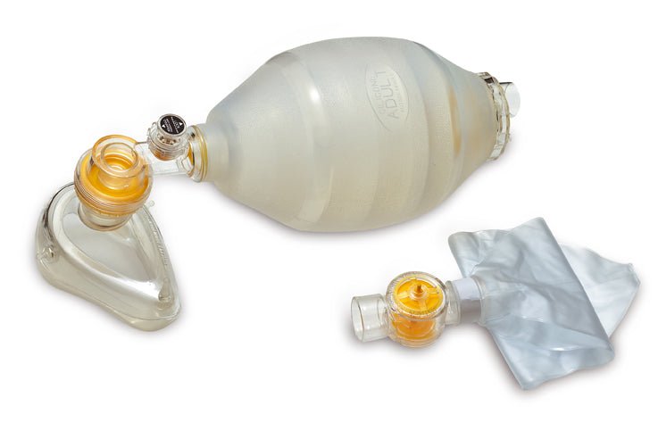 Silicone Resuscitator - Complete BVMR - Adult