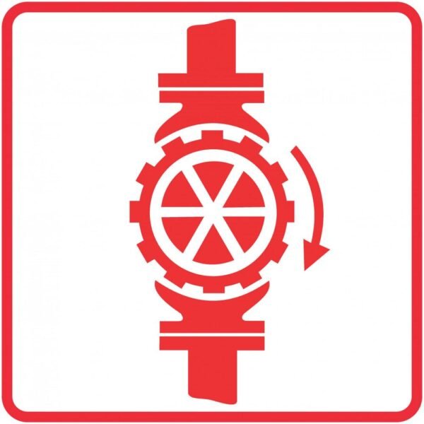 Sprinkler Stop Valve safety sign